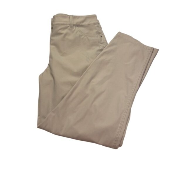 Lululemon City Sleek 5 Pocket 7 8 Pant in Tan - Picture 2 of 3